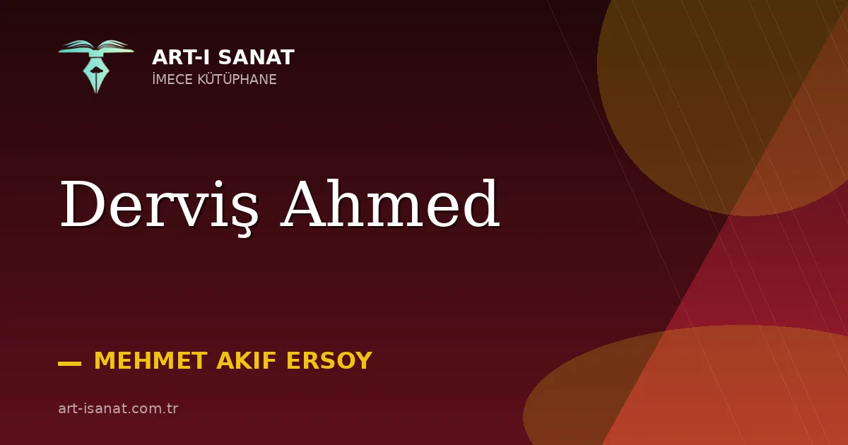 Derviş Ahmed