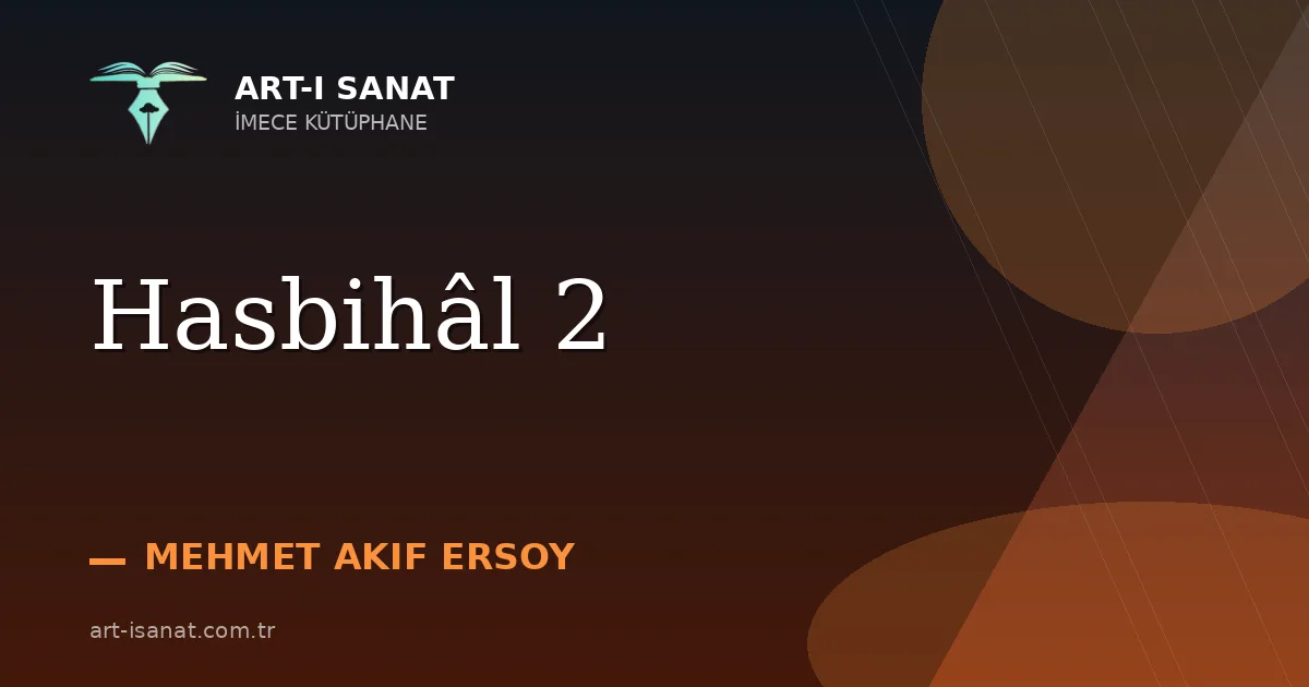 Hasbihâl 2