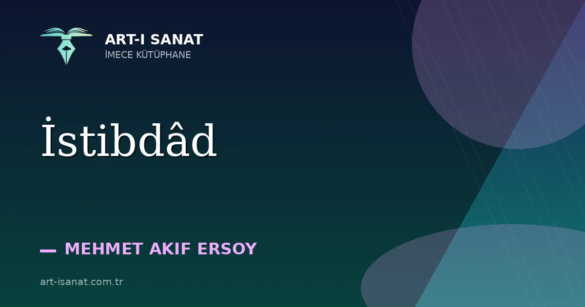 İstibdâd