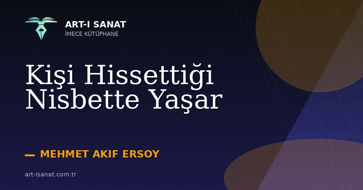 Kişi Hissettiği Nisbette Yaşar