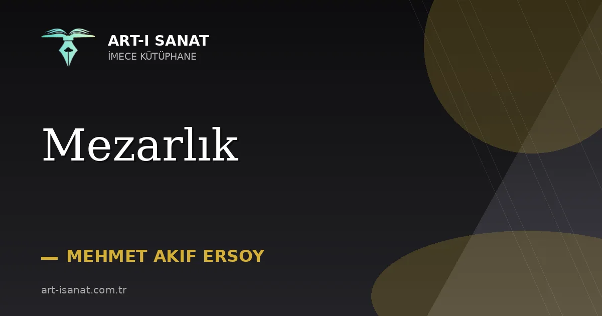 Mezarlık