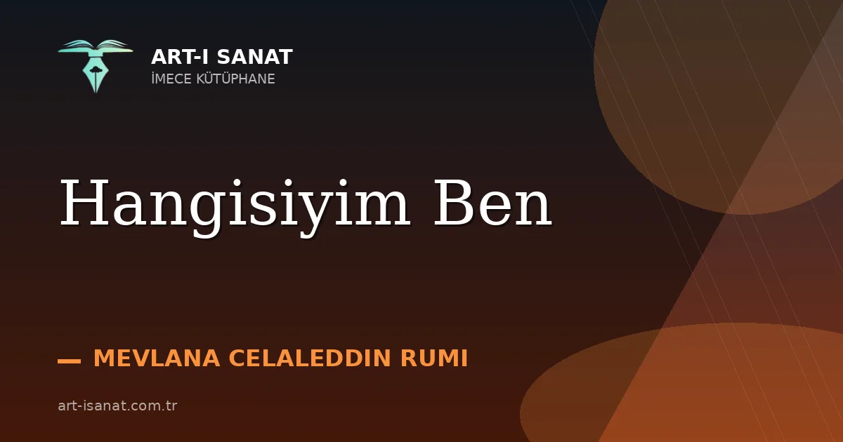 Hangisiyim Ben