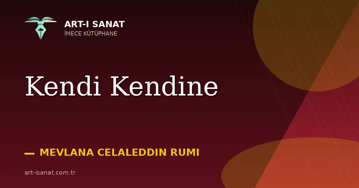 Kendi Kendine