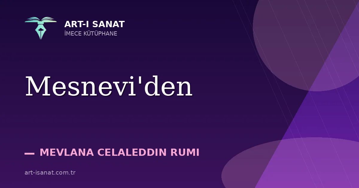 Mesnevi'den