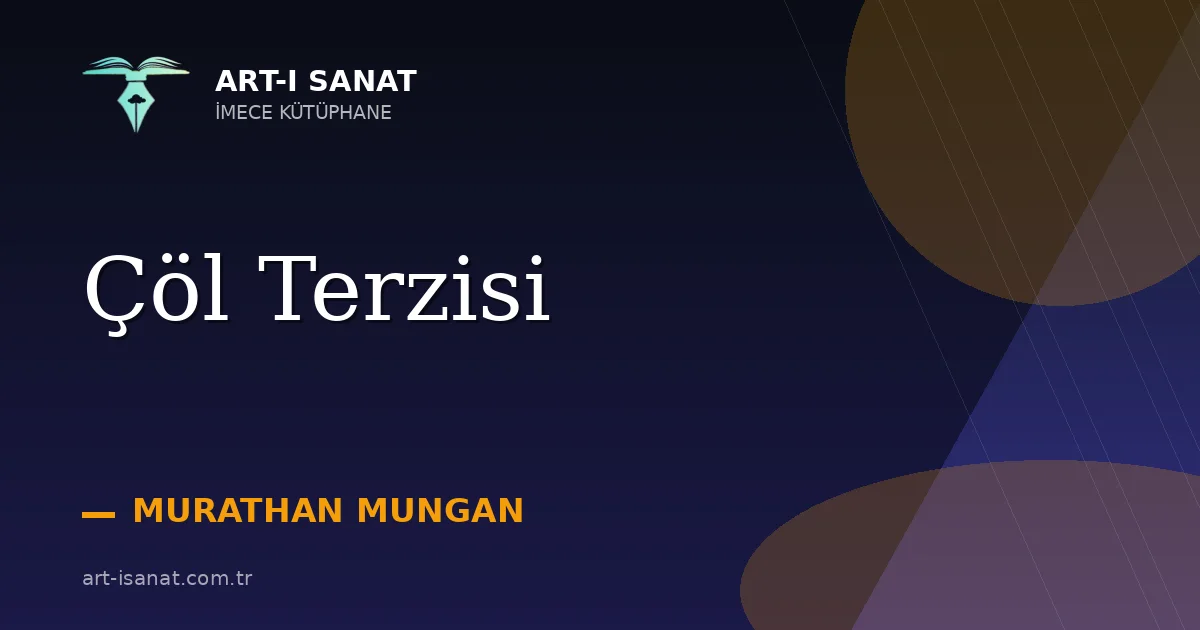 Çöl Terzisi