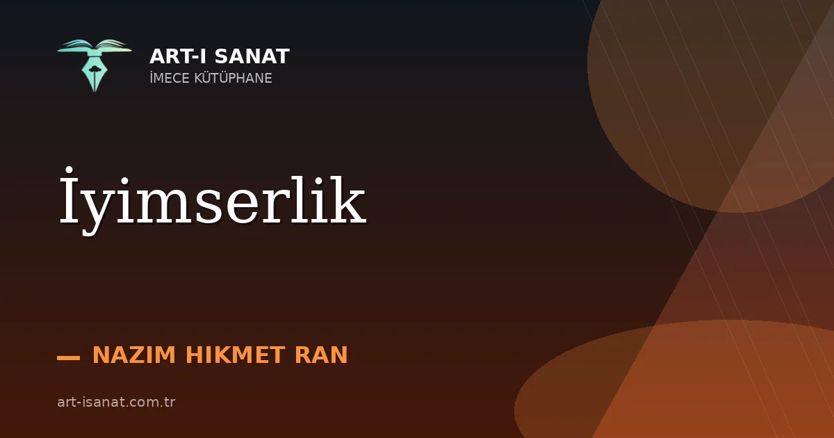İyimserlik