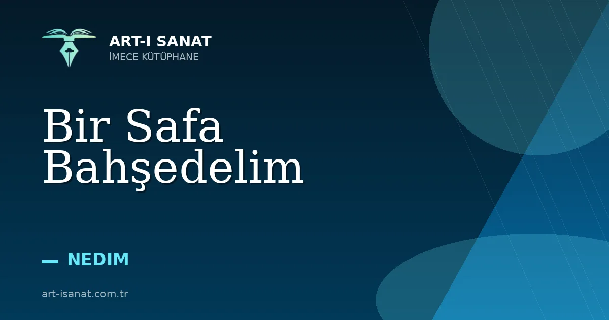 Bir Safa Bahşedelim