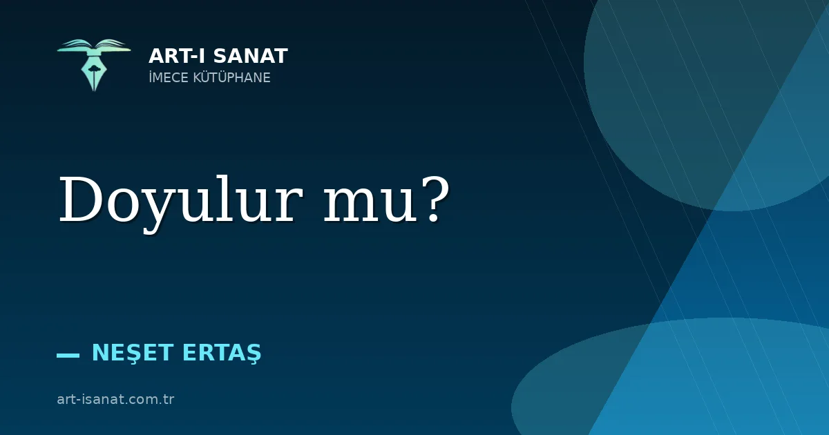 Doyulur mu?