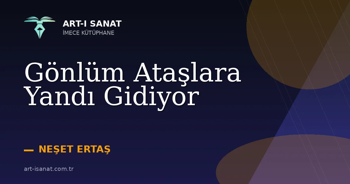 Gönlüm Ataşlara Yandı Gidiyor