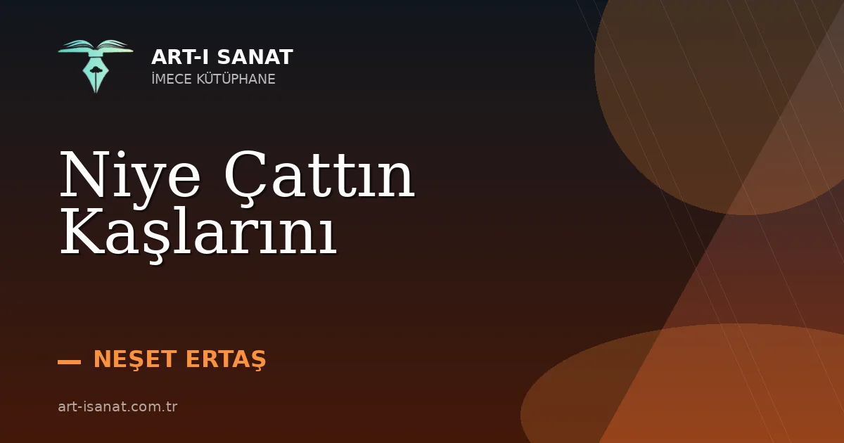Niye Çattın Kaşlarını