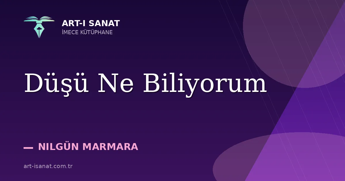 Düşü Ne Biliyorum