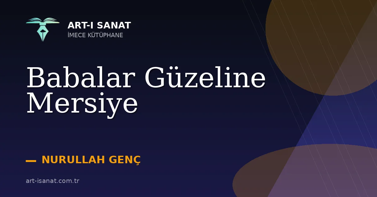 Babalar Güzeline Mersiye