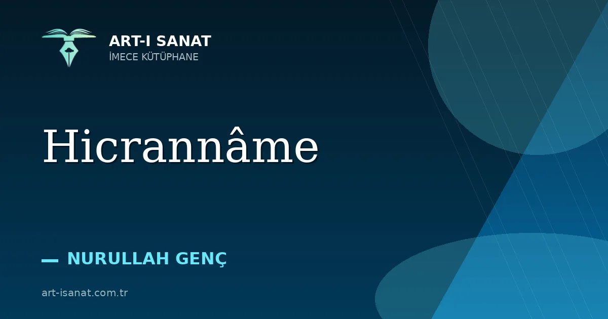 Hicrannâme