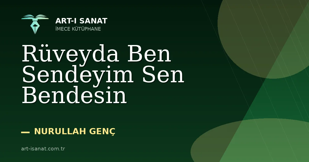 Rüveyda Ben Sendeyim Sen Bendesin