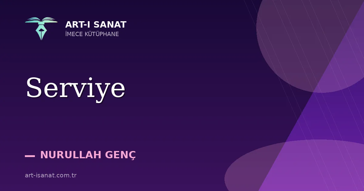 Serviye