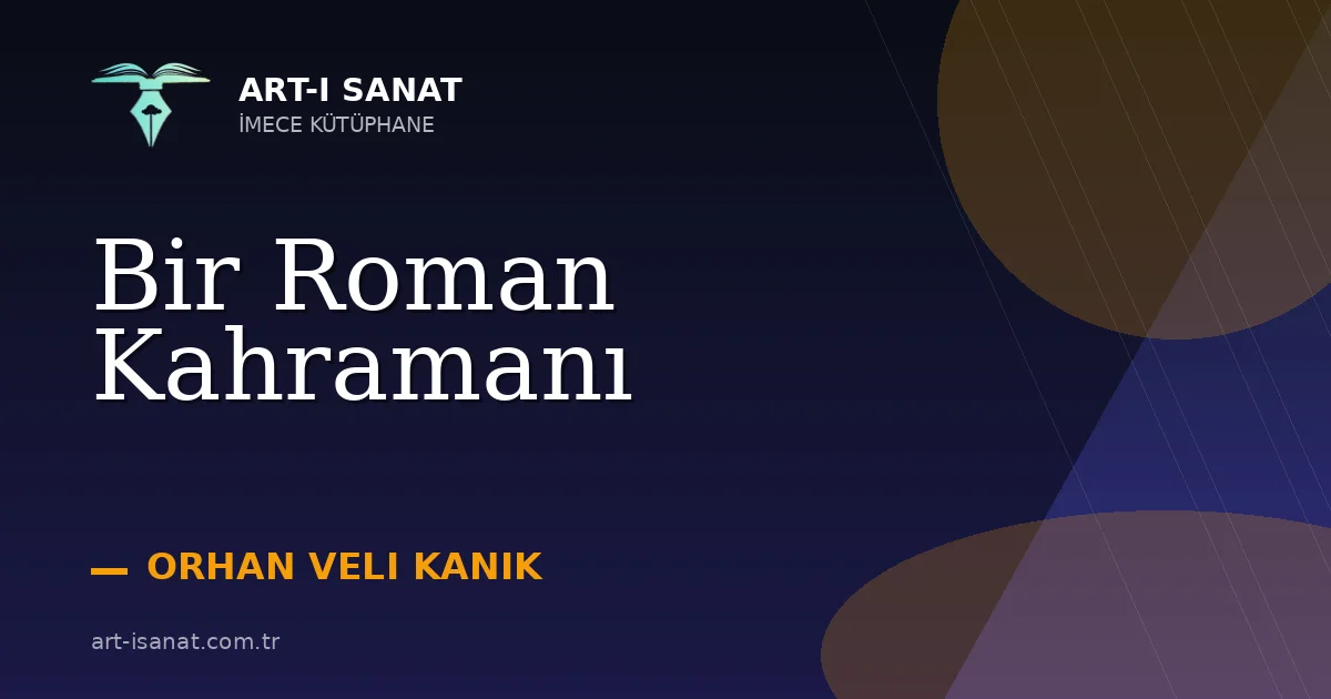 Bir Roman Kahramanı