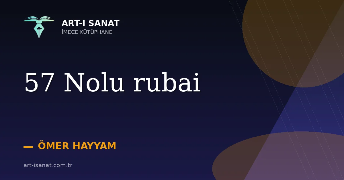 57 Nolu rubai