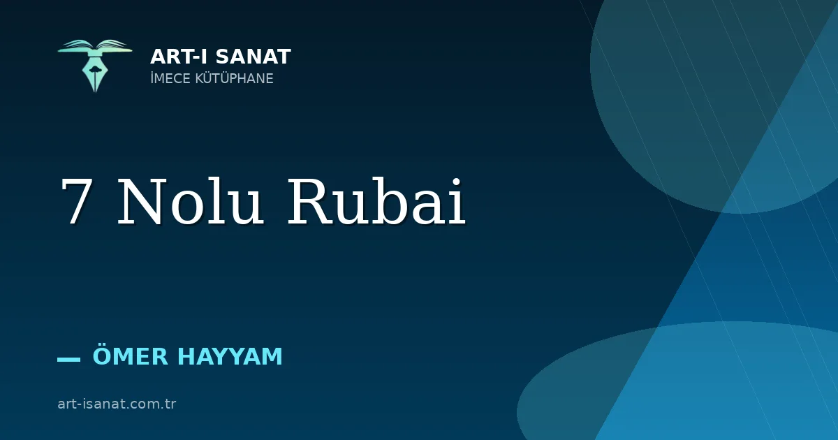 7 Nolu Rubai