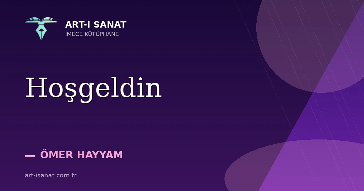 Hoşgeldin