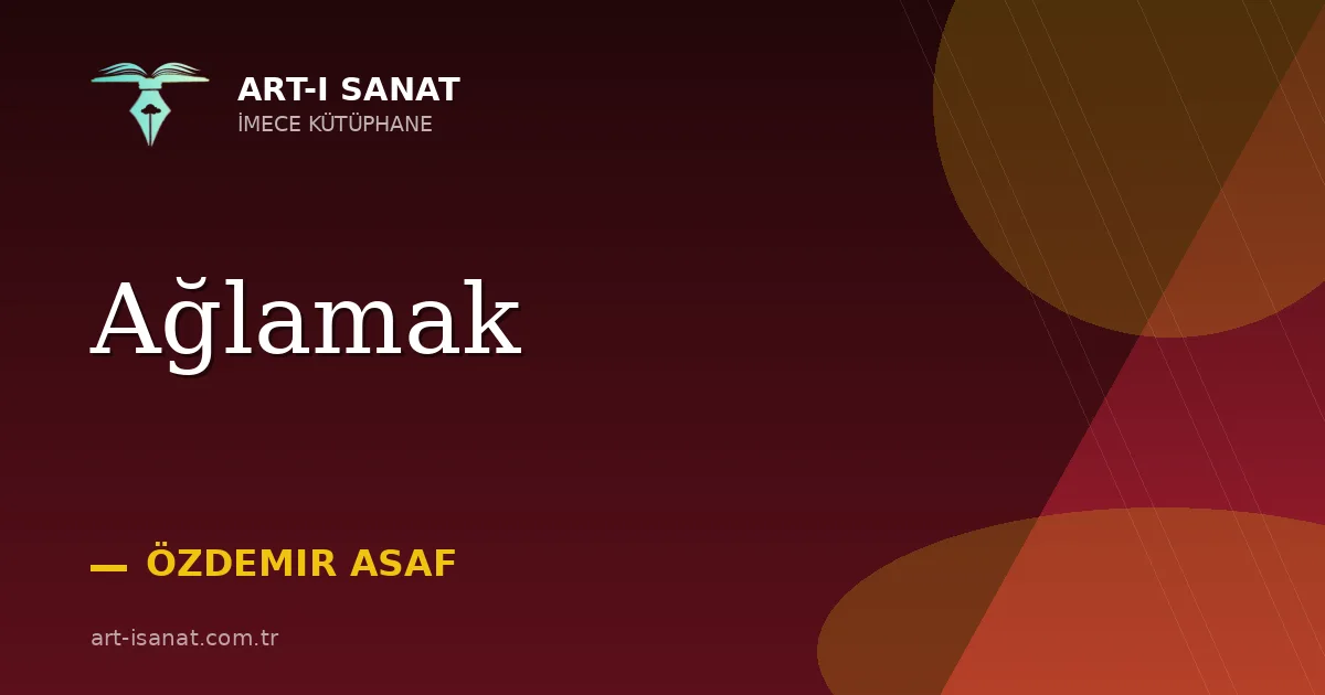 Ağlamak