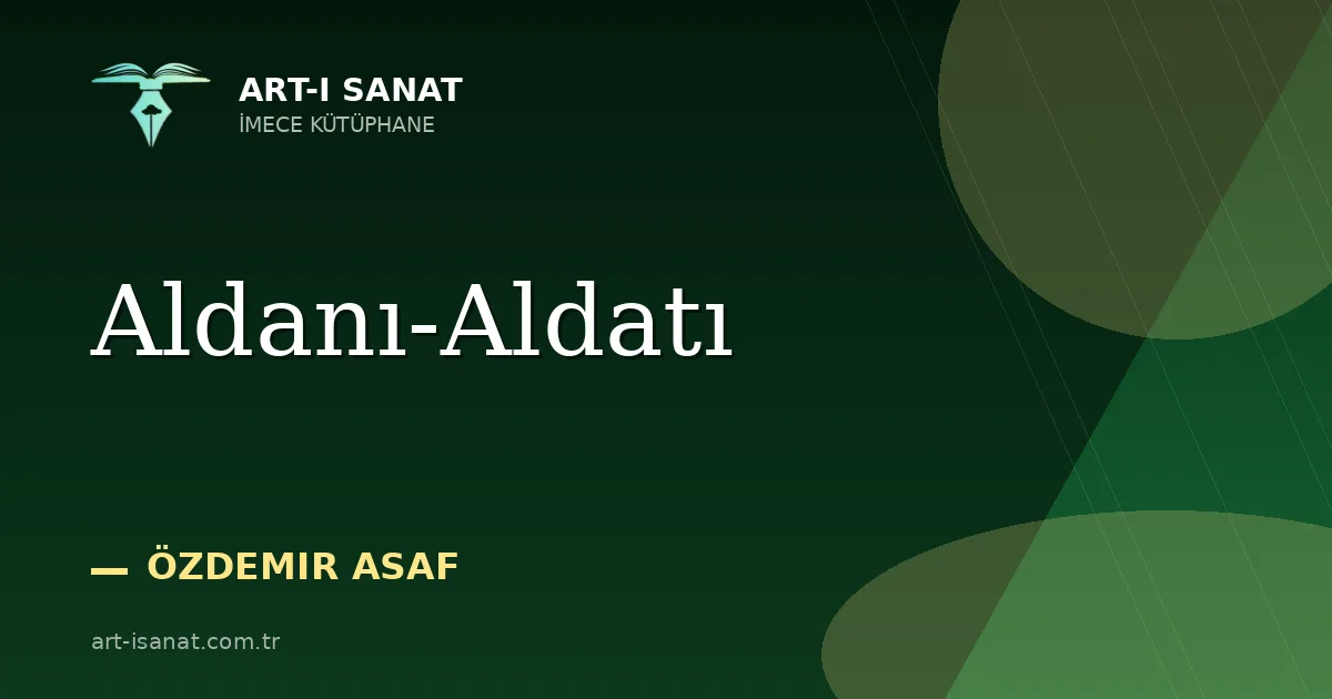 Aldanı-Aldatı