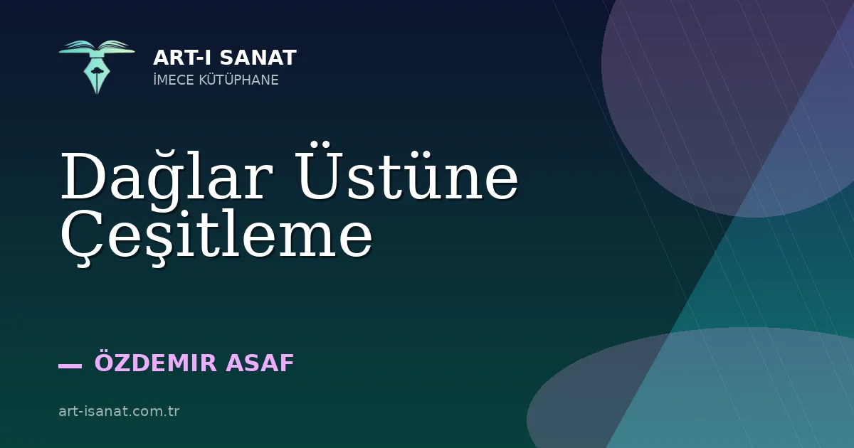 Dağlar Üstüne Çeşitleme