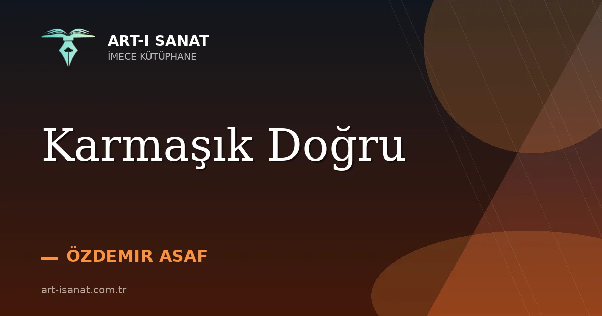 Karmaşık Doğru