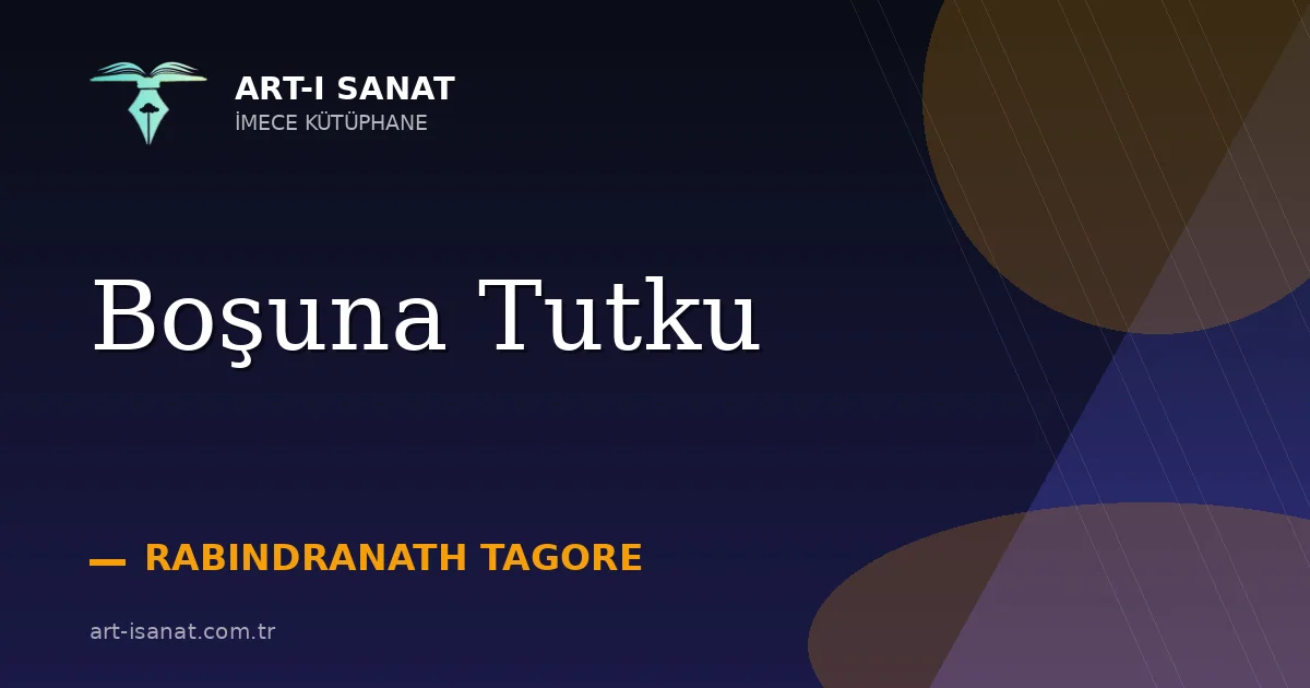 Boşuna Tutku