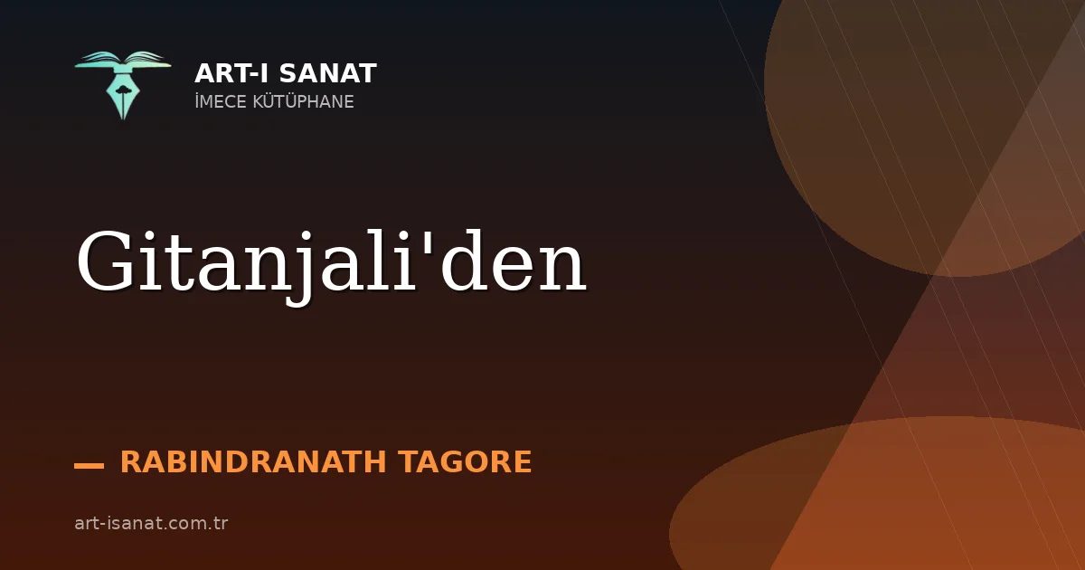 Gitanjali'den