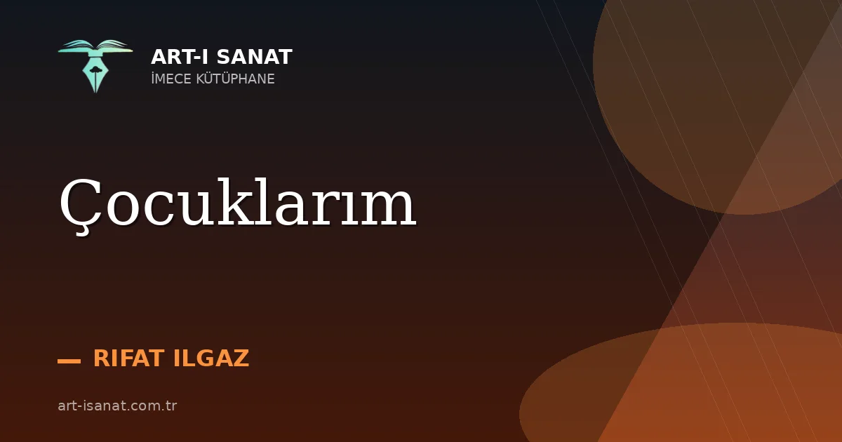 Çocuklarım