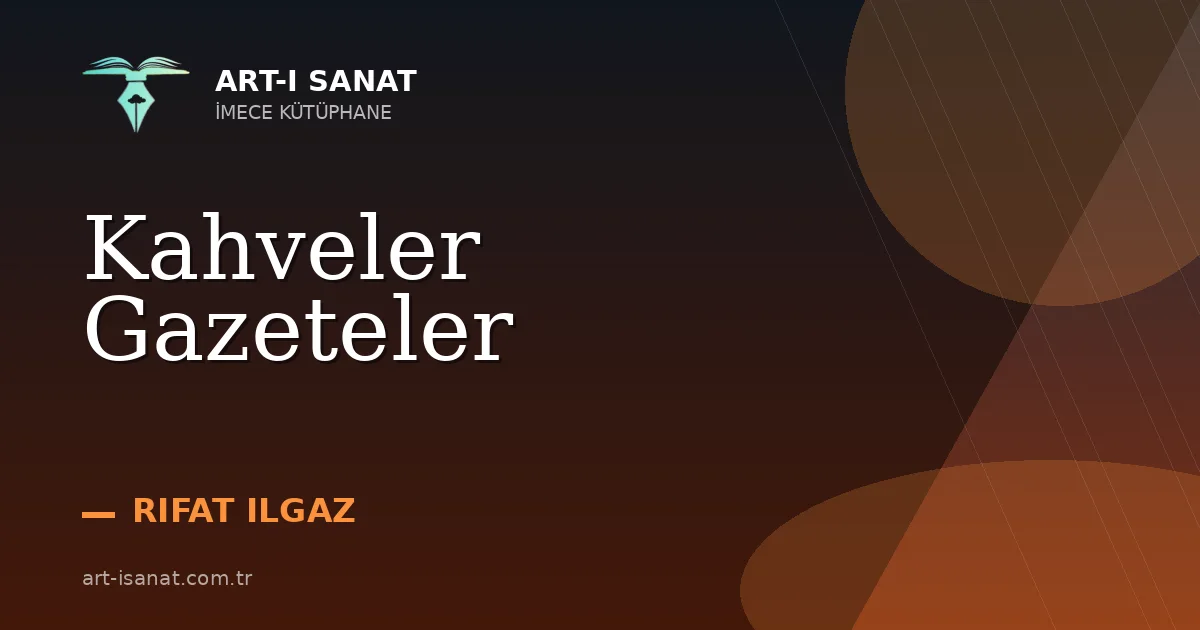 Kahveler Gazeteler