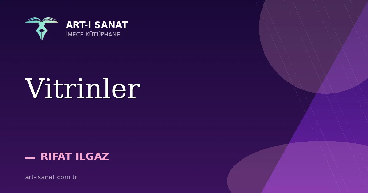 Vitrinler