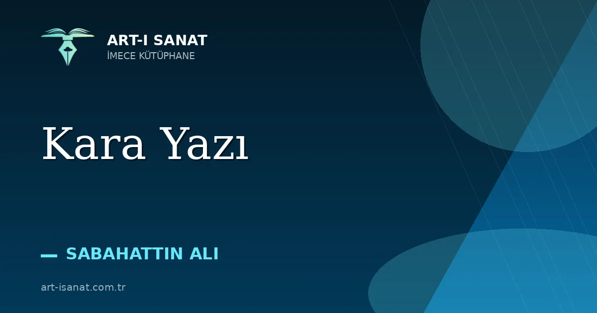 Kara Yazı