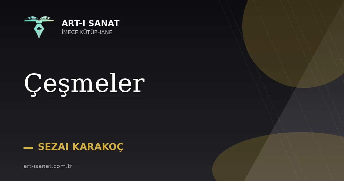 Çeşmeler