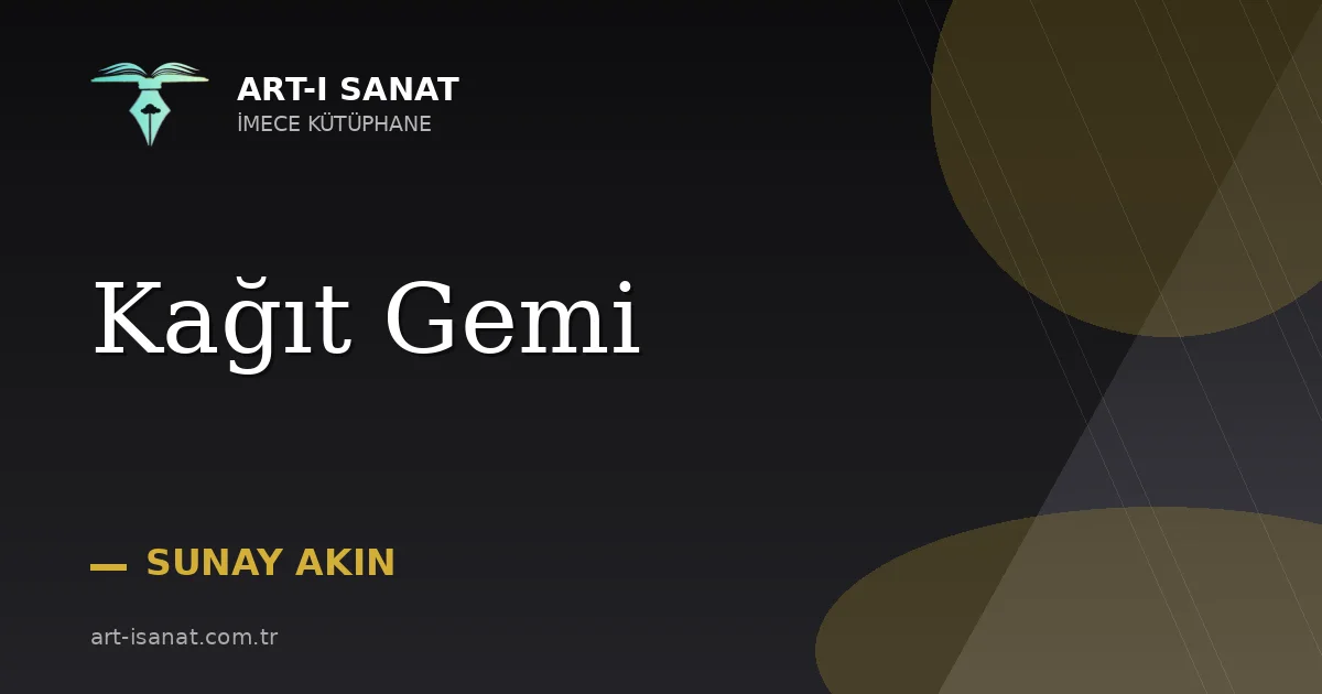 Kağıt Gemi