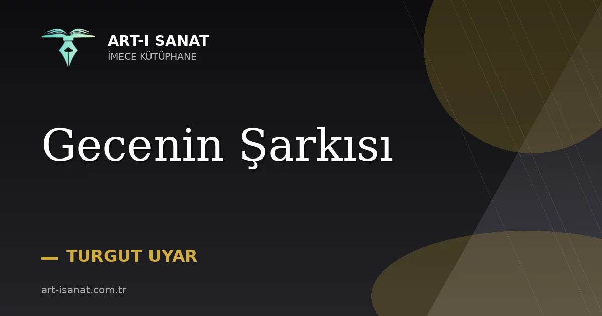 Gecenin Şarkısı