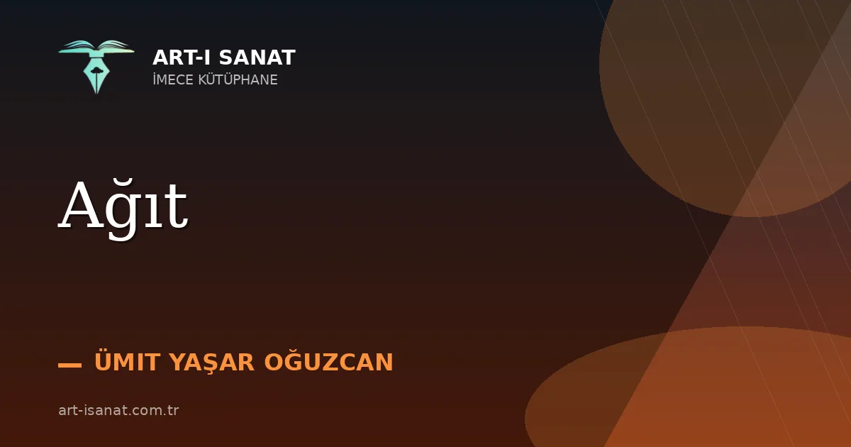 Ağıt