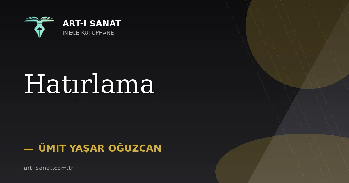 Hatırlama