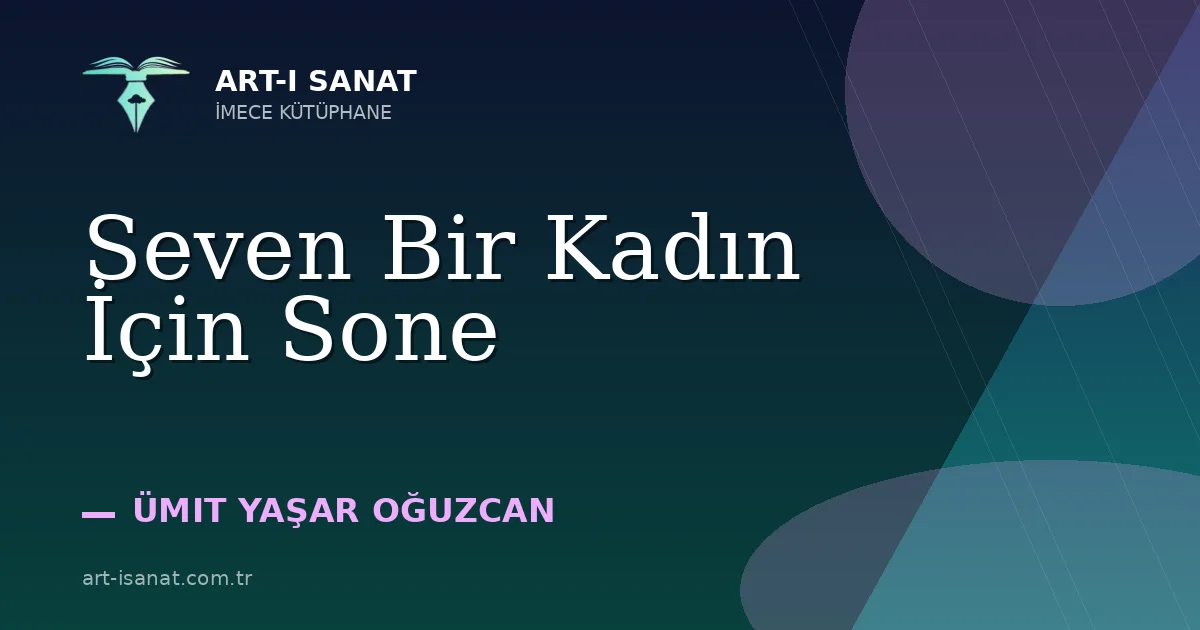 Seven Bir Kadın İçin Sone
