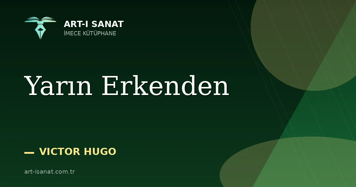 Yarın Erkenden