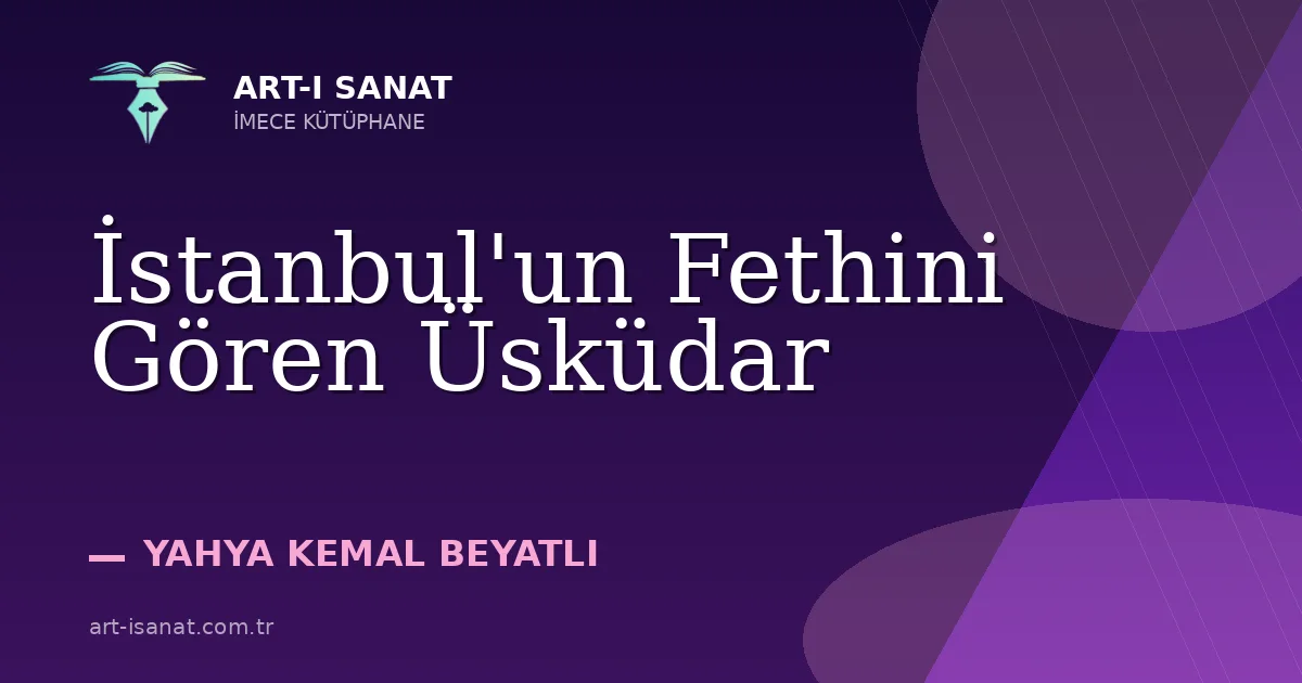 İstanbul'un Fethini Gören Üsküdar