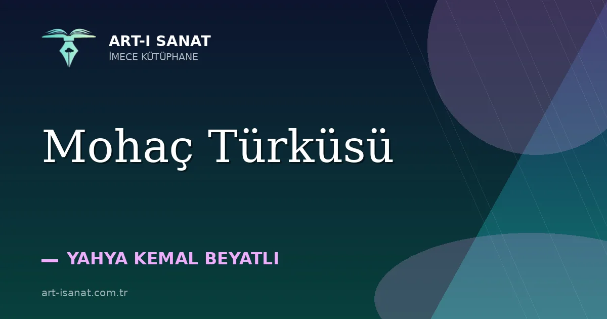 Mohaç Türküsü