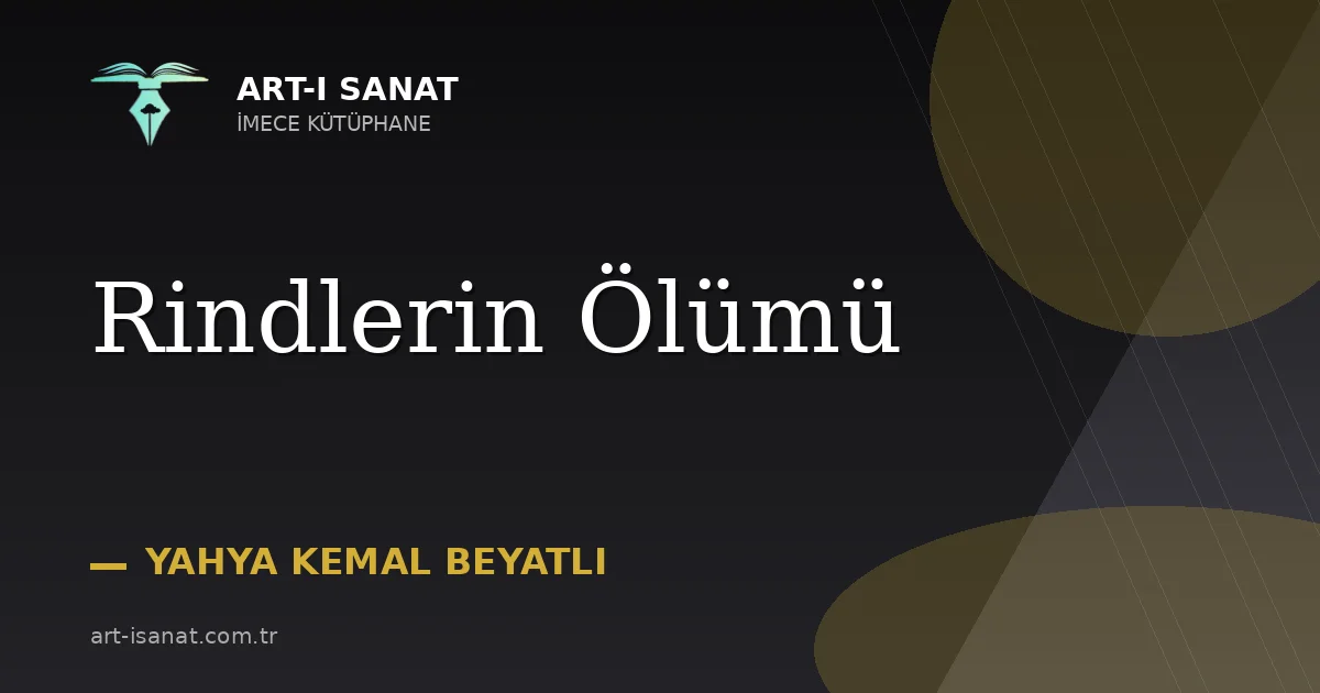 Rindlerin Ölümü
