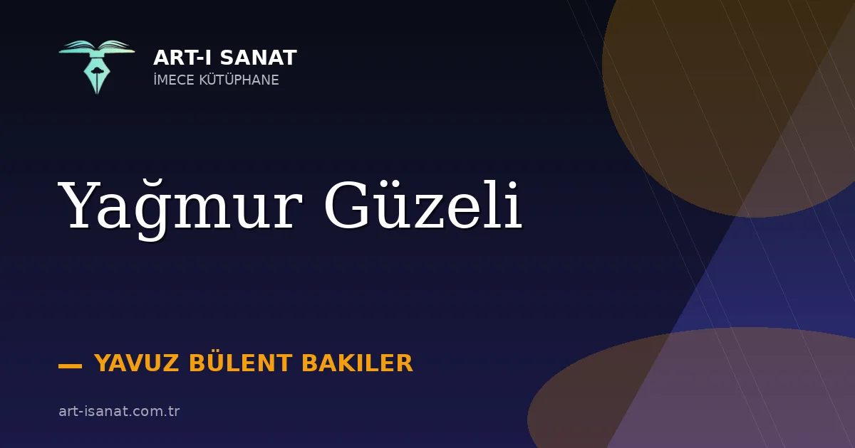 Yağmur Güzeli
