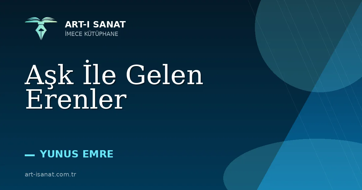 Aşk İle Gelen Erenler