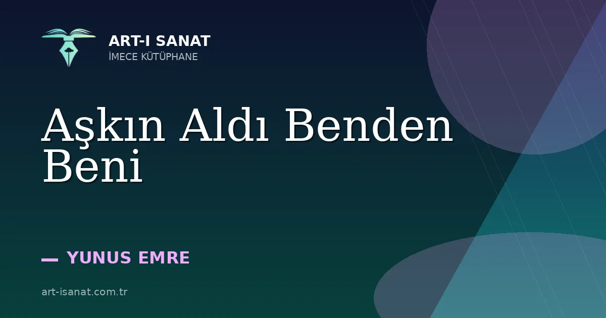 Aşkın Aldı Benden Beni