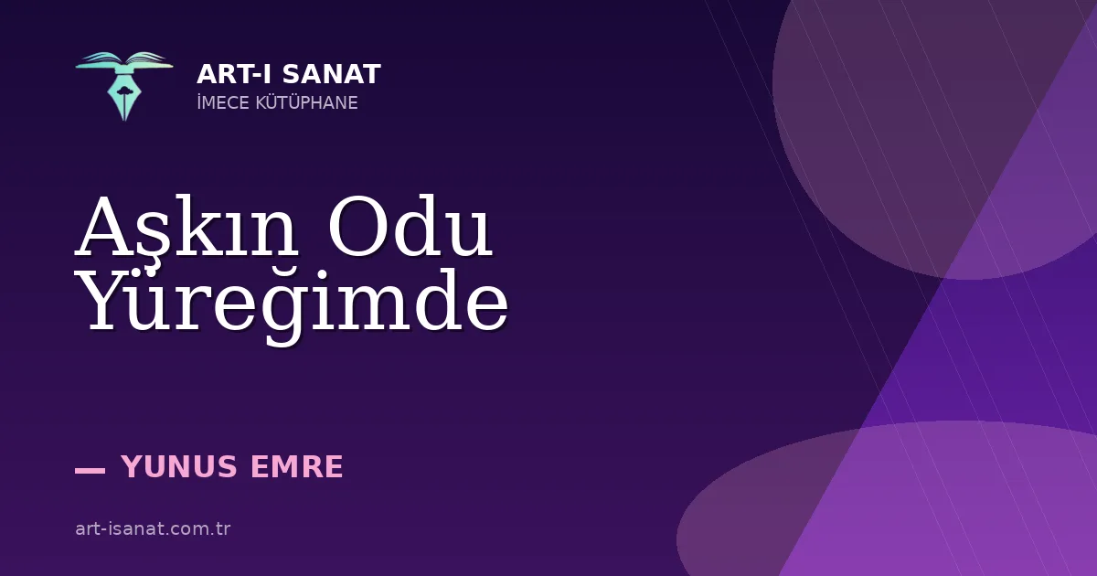 Aşkın Odu Yüreğimde
