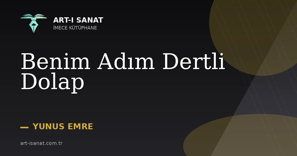 Benim Adım Dertli Dolap