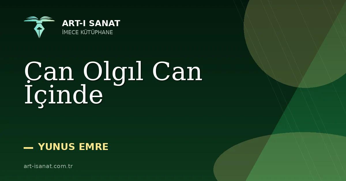 Can Olgıl Can İçinde