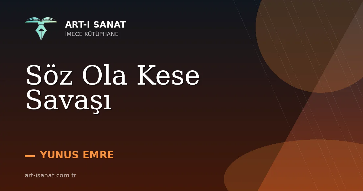 Söz Ola Kese Savaşı